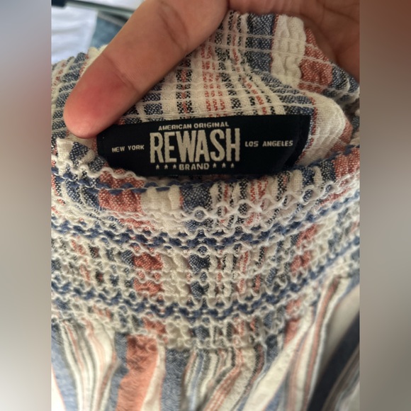 Rewash Textured Multi-Color Fabric - Picture 5 of 7